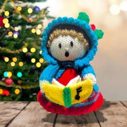 Carol Singer Chocolate Orange Cover Pattern Knitting Pattern