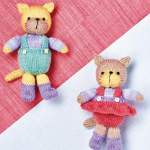 Cat Characters Knitting Pattern
