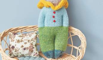 Cat Izzy Comfort Doll Knitting Pattern
