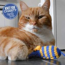 Catnip Mouse Toy | Cats Protection Charity Pattern Knitting Pattern