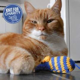 Catnip Mouse Toy | Cats Protection Charity Pattern Knitting Pattern