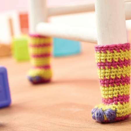 Chair Socks crochet Pattern