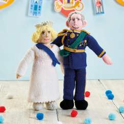 Knitted King Charles and Queen Camilla Knitting Pattern