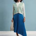Checked Tartan Cardigan Knitting Pattern Knitting Pattern