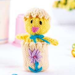 Quick Easter Chick Knitting Pattern