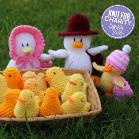 Knitted Chicks Pattern | Arthur Rank Hospice Charity Knitting Pattern