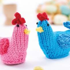 Chicken Chocolate Egg Cosies Knitting Pattern