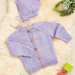 Child’s Lace Detail Cardigan Knitting Pattern