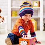 Child’s Hat and Wristwarmer Set Knitting Pattern