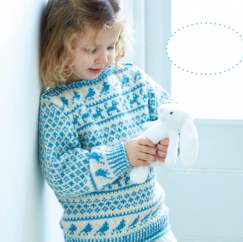 Child’s Norwegian Jumper Knitting Pattern