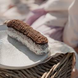 Chocolate Eclair Crochet Pattern | A Little Bit Crafty Crochet Pattern