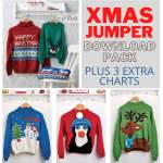 Christmas Jumpers Download Pack Knitting Pattern