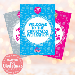 Cast On For Christmas 2022: Workshop Poster - Knitting Pattern