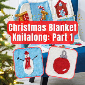 Christmas Blanket Knitalong Part 1 Knitting Pattern
