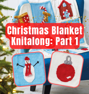 Christmas Blanket Knitalong Part 1