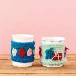 Christmas Drink Cosies Knitting Pattern