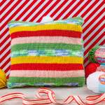 Christmas Gonk Cushion Cover Knitting Pattern Knitting Pattern