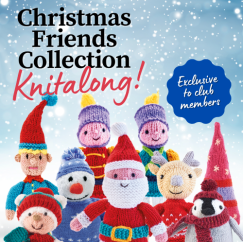 COMING 9TH SEPTEMBER! Christmas Friends Collection Knitalong Knitting Pattern
