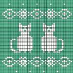 Christmas Knitted Picture Frames Knitting Pattern
