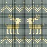 Christmas Knitted Picture Frames Knitting Pattern