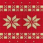 Christmas Knitted Picture Frames Knitting Pattern