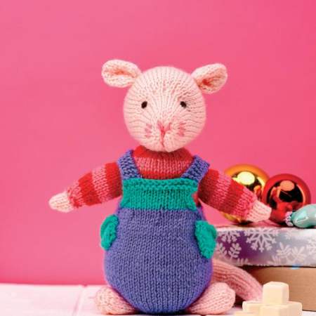 Christmas Mouse Knitting Pattern
