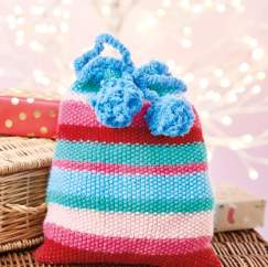 Christmas Present Sack Knitting Pattern