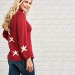 Christmas Star Jumper Knitting Pattern Knitting Pattern