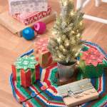 Christmas Tree Skirt Knitting Pattern