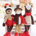 Christmas cuddly toy set Knitting Pattern