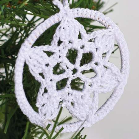 Christmas Snowflakes crochet Pattern