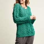 Simple Chunky Cable Jumper Knitting Pattern Knitting Pattern