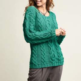 How to: work cables (C4F/C4B) Knitting Pattern