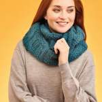 Chunky Wave Cowl Knitting Pattern