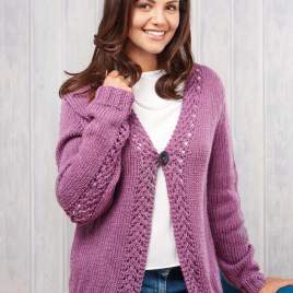 How to: sew on a button for a garment (shanked) Knitting Pattern