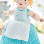 Topsy Turvy Cinderella Doll Knitting Pattern