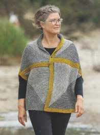 Square City Cape Knitting Pattern