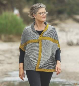 Square City Cape Knitting Pattern Knitting Pattern