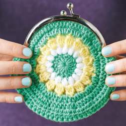 Easy Clasp Purse Crochet Pattern Knitting Pattern