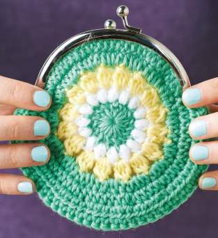 Easy Clasp Purse Crochet Pattern Knitting Pattern