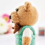 Classic Teddy Bear Toy Knitting Pattern