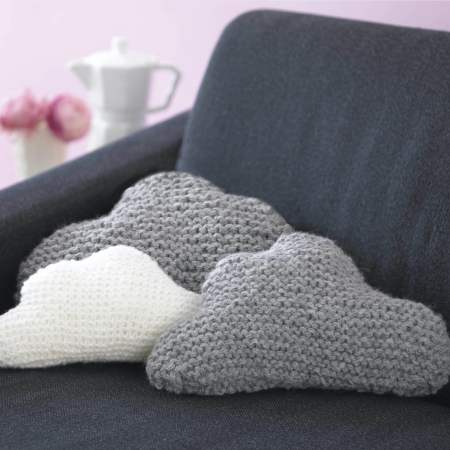 Cloud Cushions Knitting Pattern