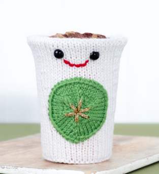 Takeaway Coffee Cup Character | Toy Sewing Pattern Knitting Pattern