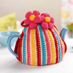 Colourful Teacosy Knitting Pattern