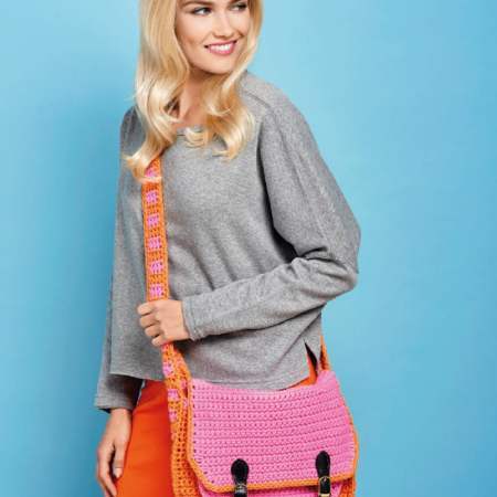 Colourful Satchel crochet Pattern