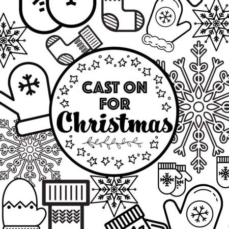 Cast On For Christmas: Christmas Colouring Download Knitting Pattern