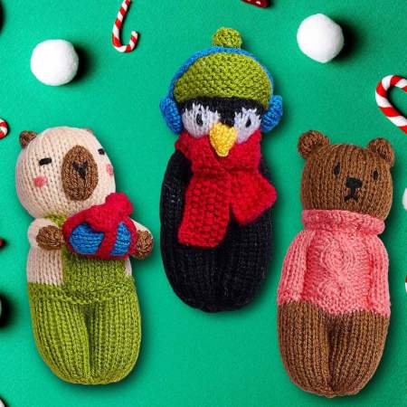 Comfort Dolls Animal Set Knitting Pattern (Part 2) Knitting Pattern