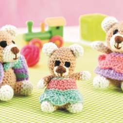Crochet Baby Teddy Bear Knitting Pattern