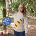 Cracker Christmas Jumper Knitting Pattern | Save the Children Knitting Pattern