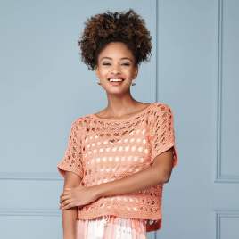Criss Cross Summer Top Knitting Pattern